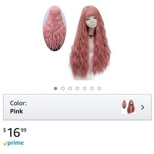 Pink Wig